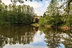 rybník Ježkovka v Heřmanově Městci