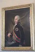 Portrét hraběte Rudolfa z Vrbna, majitele zámku 1789–1823