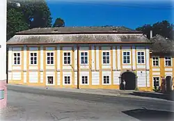 Vstupní část zámku