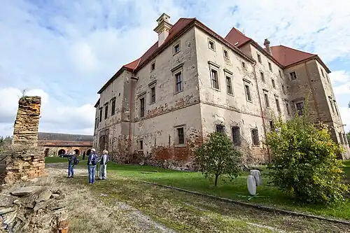 Pohled od severozápadu (2024)