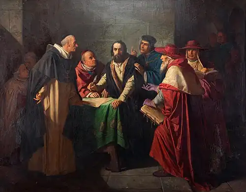 Zástupce koncilu u Mistra Jeronýma Pražského (1873)