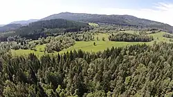 Celkový pohled ze vzduchu