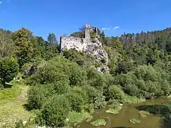 Zřícenina hradu Eibenstein