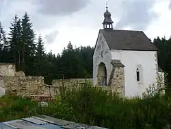 Zřícenina kostela svatého Jana Křtitele