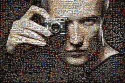 Adolf Zika: PF 2010, fotografická mozaika složená z fotografií z projektu One year of my Life in 3285 Pictures