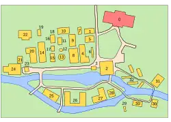 Plán vytvořený pomocí programu progeCAD (a programu Photostop)