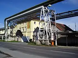 Vrátnice u bývalého Kavoprůmyslu, nyní areál ZVU