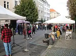 2022, v ulici U Nikolajky (Praha)