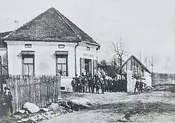 Obchod a hostinec Josefa Jaroše, 1925