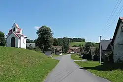 Náves v Zadní Stříteži