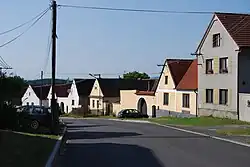 Pohled na část vesnice