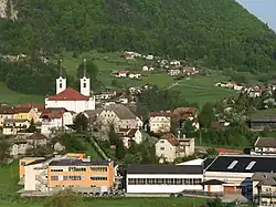 Pohled na Zagorje ob Savi