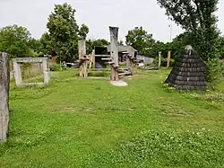 Celkový pohled na Zahradu Bubec od Domečku Ladislava Plíhala