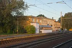 Budova nádraží v roce 2023