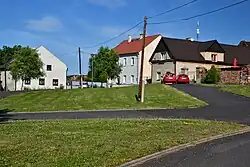 Východní část návsi