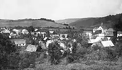 Zakšov na přelomu 20. a 30. let 20. století