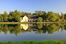 Pohled na malokunčický zámek