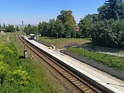 Zastávka v červenci 2024