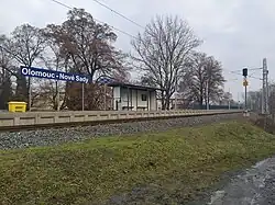 Zastávka v lednu 2025