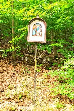 zastavení křížové cesty u Horákovy kaple