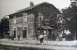 Stanice Příkazy-Osíčko na přelomu 19. a 20. století