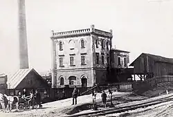 Důl Simson v roce 1888