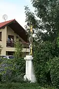 Kříž u hromadného hrobu z roku 1805