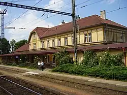 Železniční stanice Zbiroh (2009)