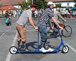 Tandemová koloběžka