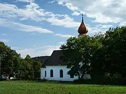 Filiální kostel v obci Zdíkov