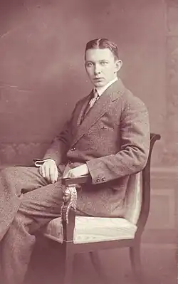 Zdeněk Hynek Bárta kolem roku 1919