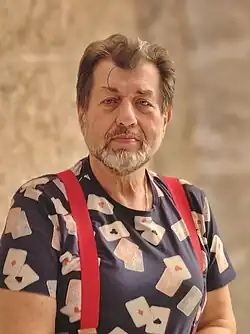 Zdeněk Junák v dubnu 2023 v budově Českého rozhlasu Brno