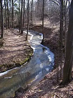 Zdeslavický potok u Újezda