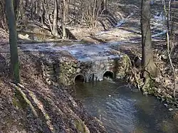 Potok severně od samoty Újezd (Zdeslavice)