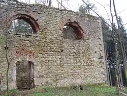 Ruiny kostela Panny Marie na Kopečku