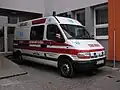 Renault Master je jedna ze služebně starších sanitek
