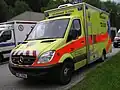 Mercedes-Benz Sprinter pro výjezdy v režimu rychlá zdravotnická pomoc