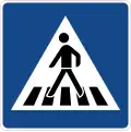 Německá značka obdobné české Přechod pro chodce