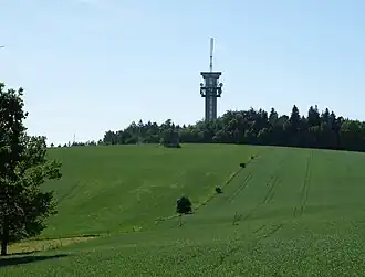 Zelená hora, televizní vysílač