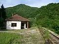 Opuštěné nádraží v obci Zelenjak