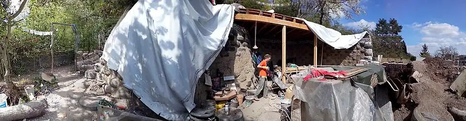 Zemědům v Praze na Andělu ve výstavbě