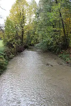 Potok v Zemianském Podhradí