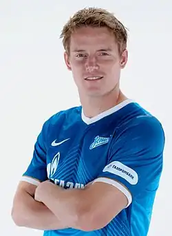 Tomáš Hubočan v dresu Zenitu