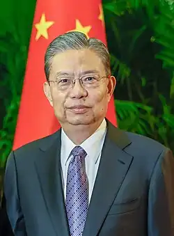 Čao Le-ťi 赵乐际 (14. dubna 2023)