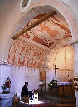 Fresky v kostele sv. Štěpána