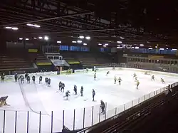 Interiér zimního stadionu