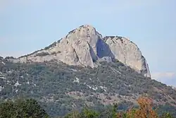 Pohled na vrchol Ziru