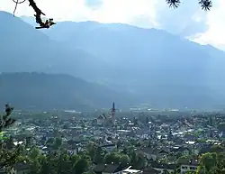 Zirl od severovýchodu