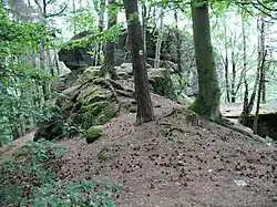 Skalní hrad, zvaný Zkamenělý zámek