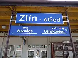 Stanice Zlín střed
